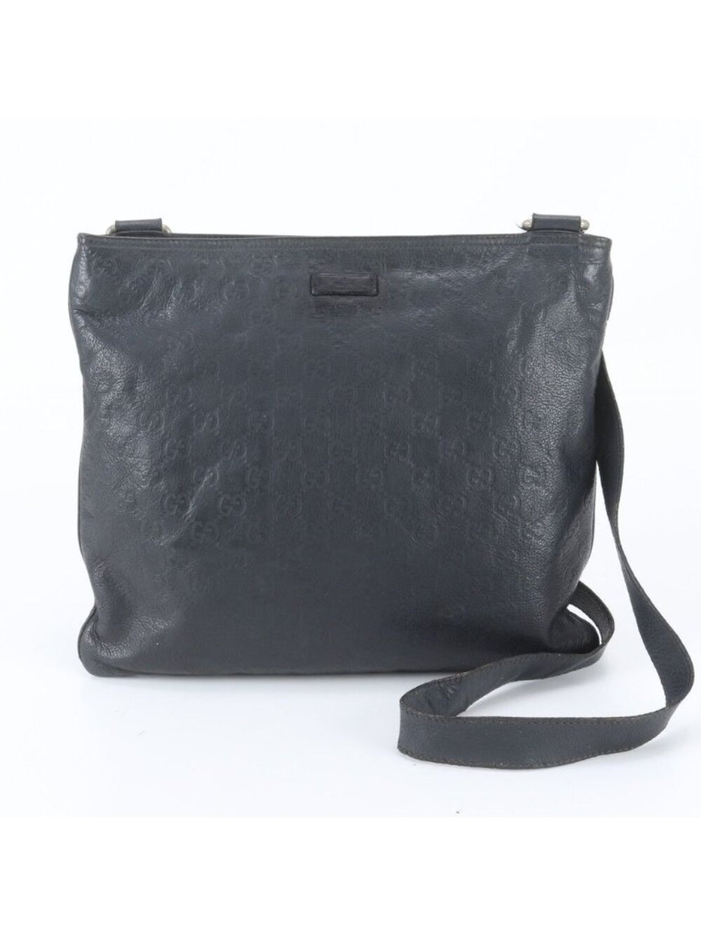 Gucci Guccissima Leather Shoulder Bag Crossbody Messenger Business